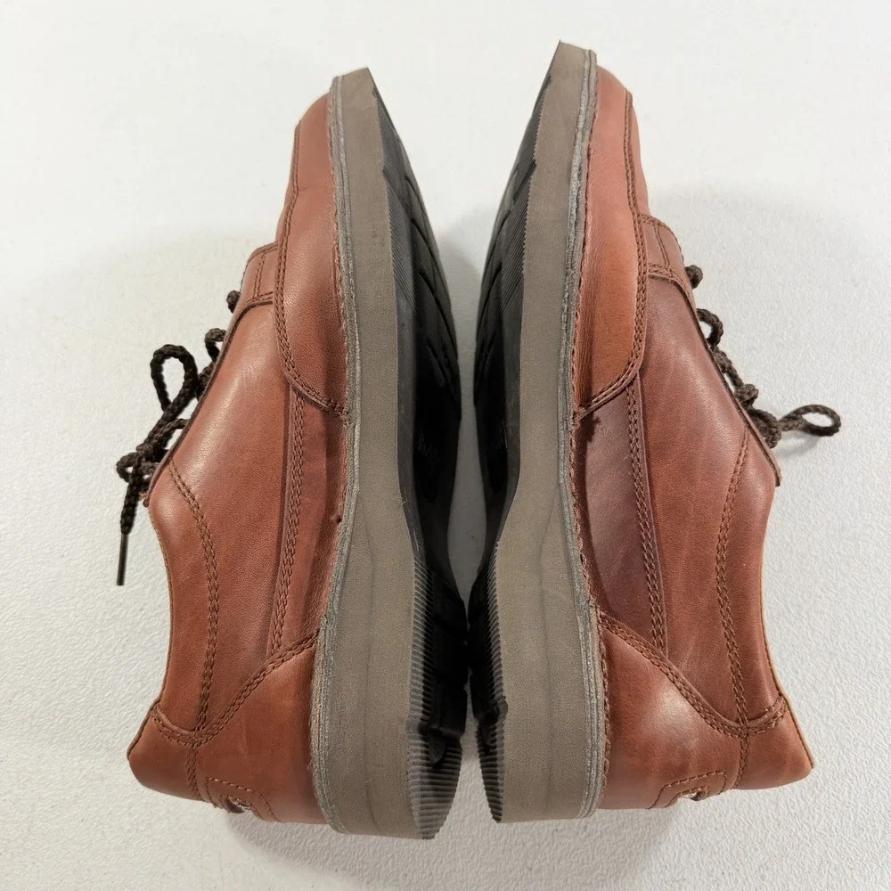 Rockport‎ Brown Leather Lace up  Mens Walking Casual Shoes Size 9 M